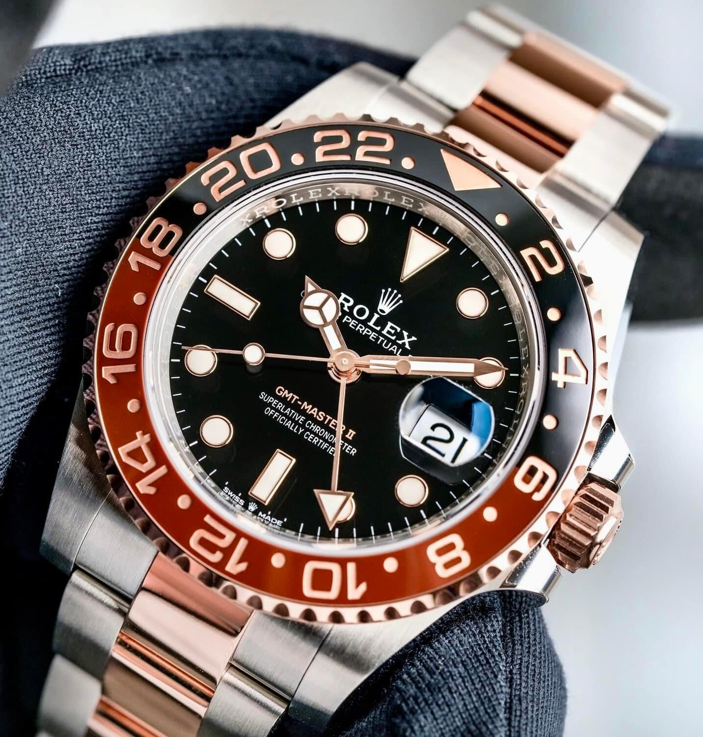 Đồng Hồ Rolex GMT-Master II 126711 Root Beer