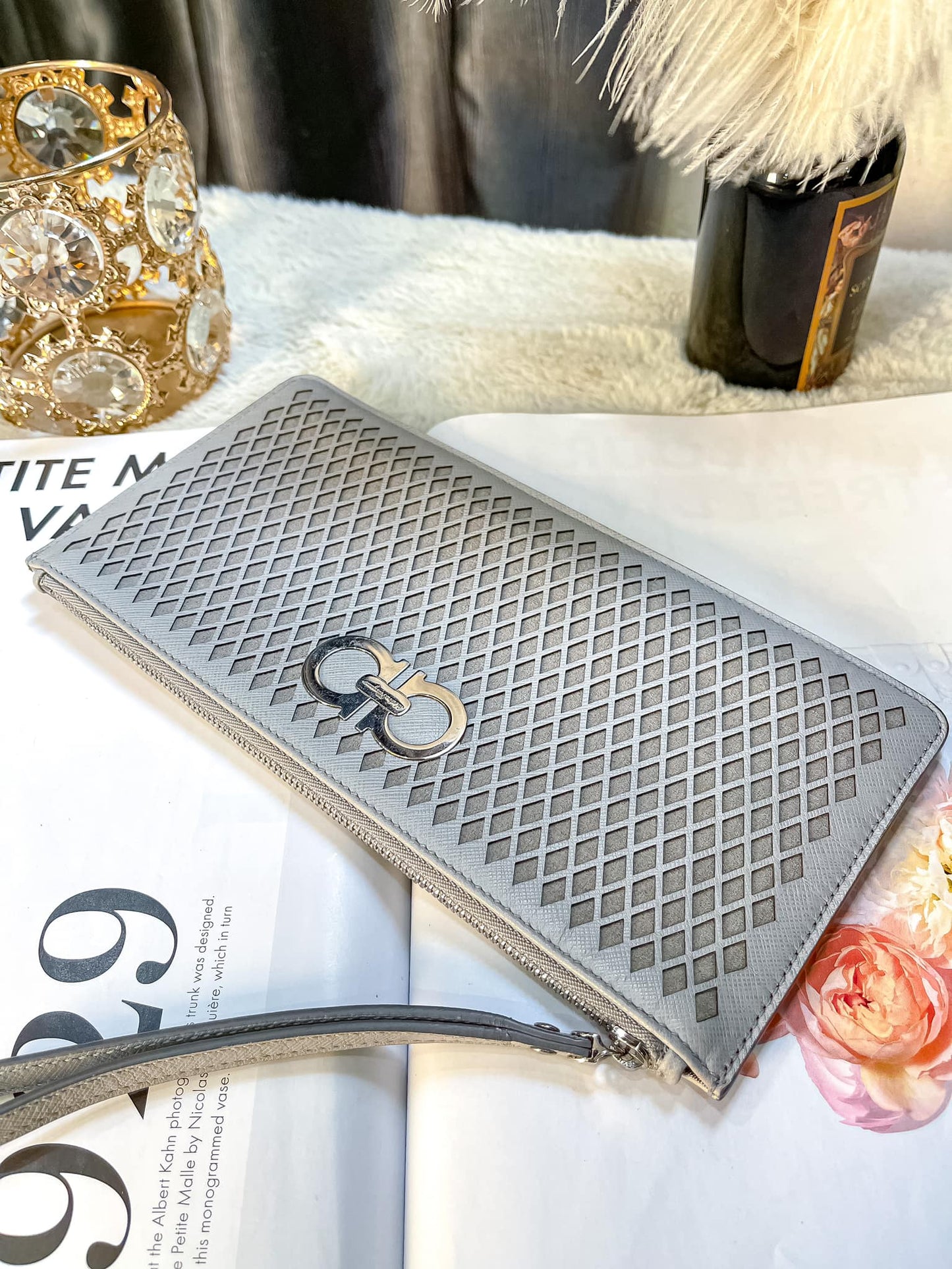 Salvatore Clutch Lưới