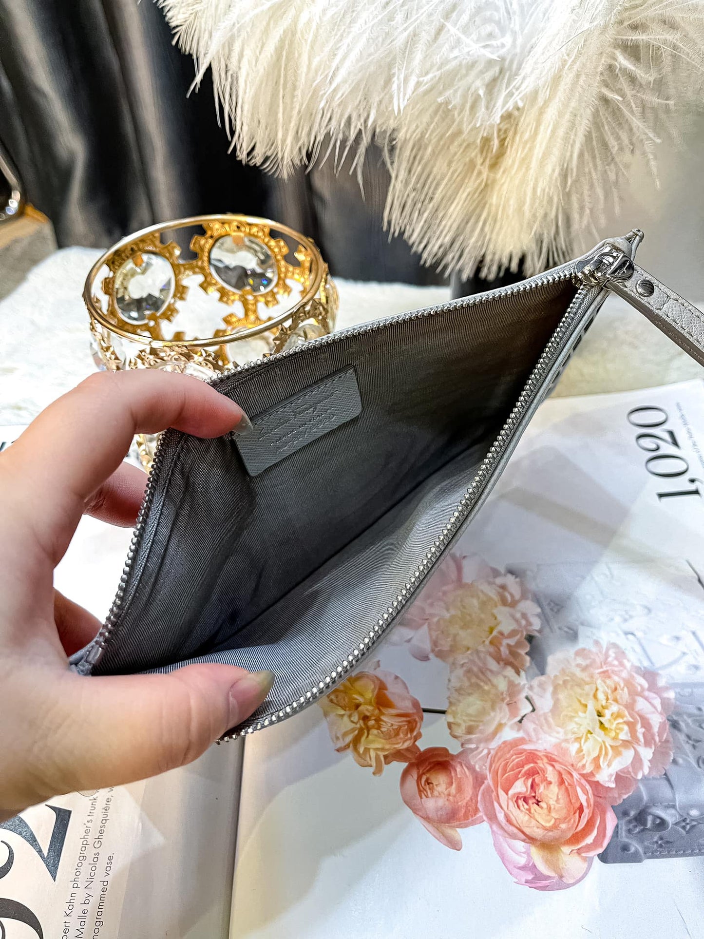 Salvatore Clutch Lưới