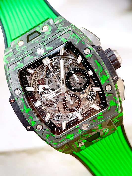 Đồng Hồ Hublot Spirit Of Bigbang Carbon Green Limited 50pcs size 42