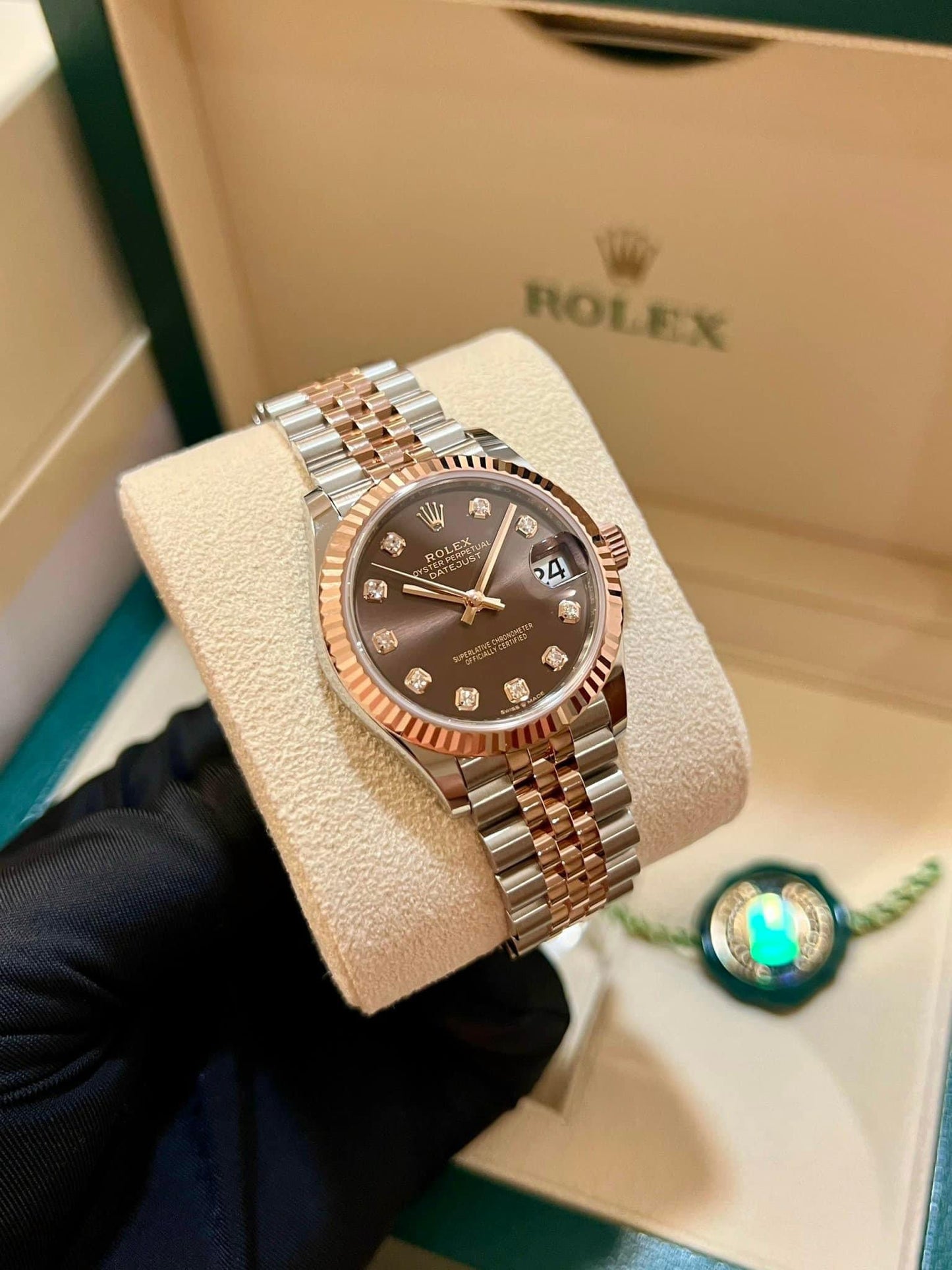 Đồng Hồ Rolex DateJust 278271 Chocolate size 31mm