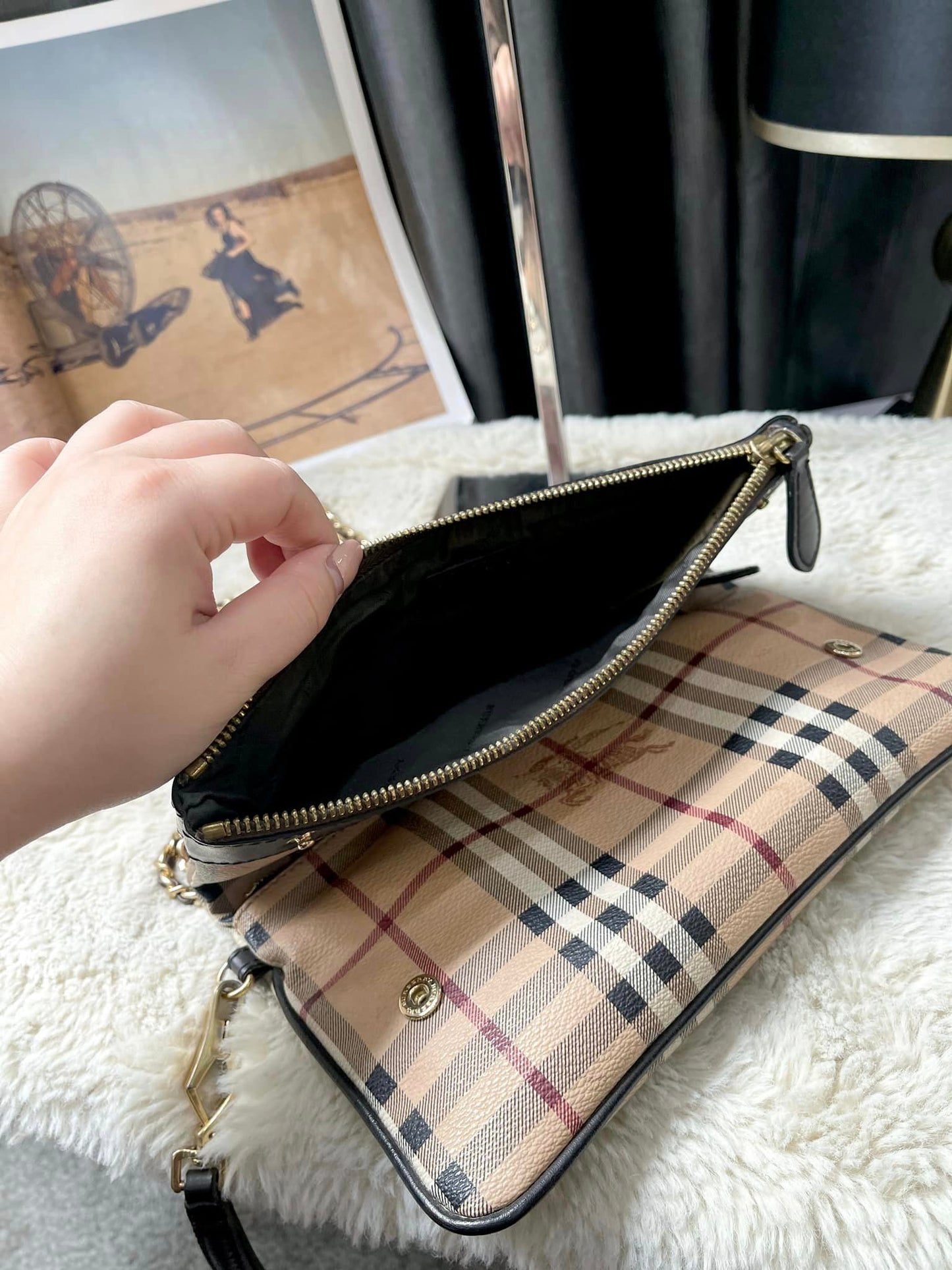 Mẫu Clutch BBR Kẻ