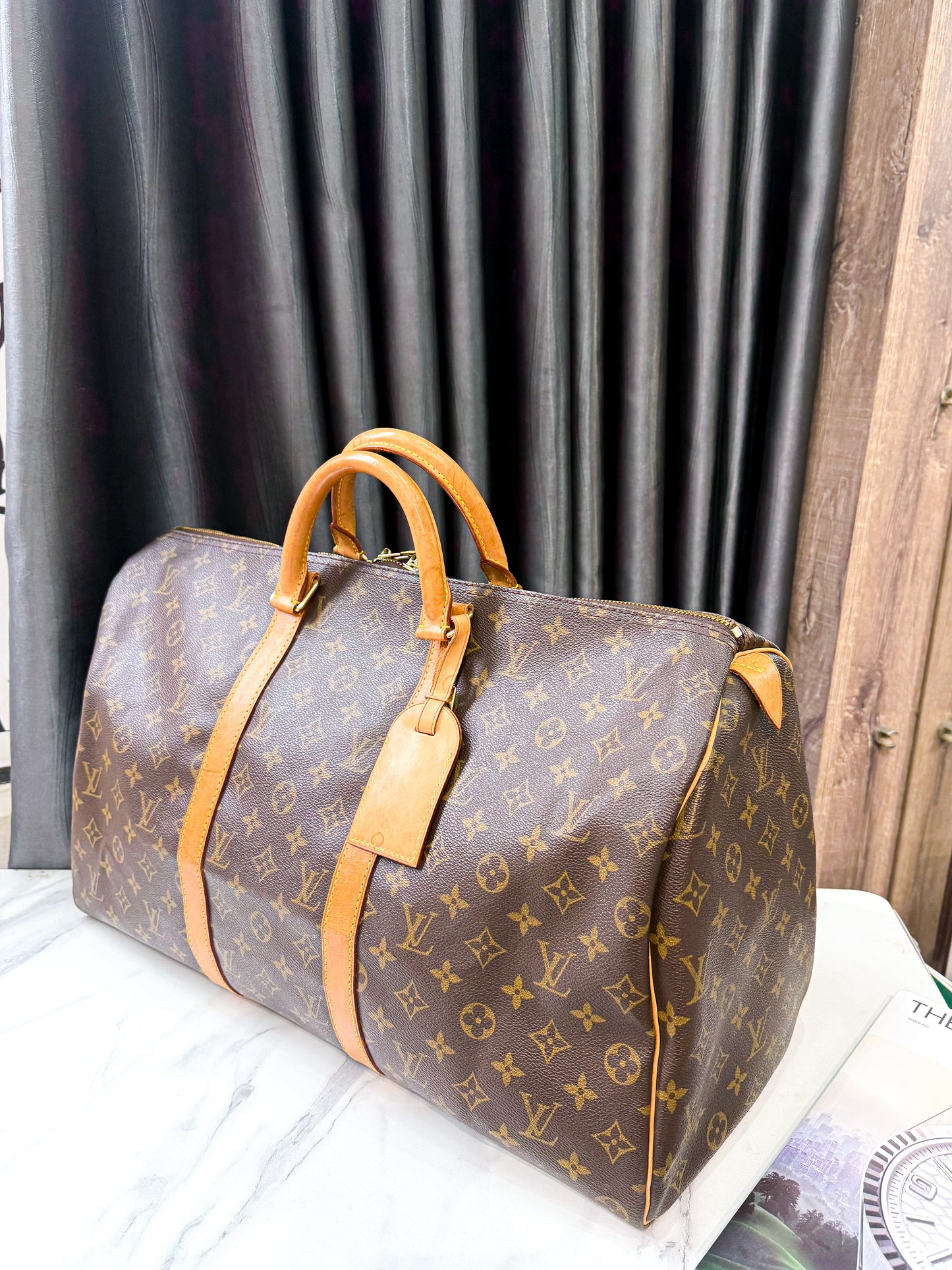 A LV Keepall 50 Mono