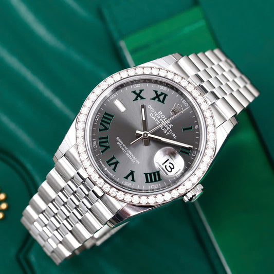 Đồng Hồ Rolex Datejust 126284RBR Wimbledon Size 36