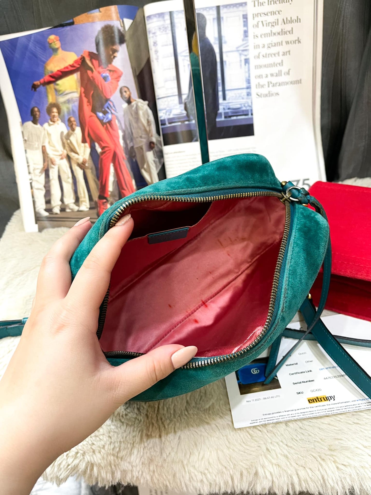 Gucci Marmont Crossbody VelVet