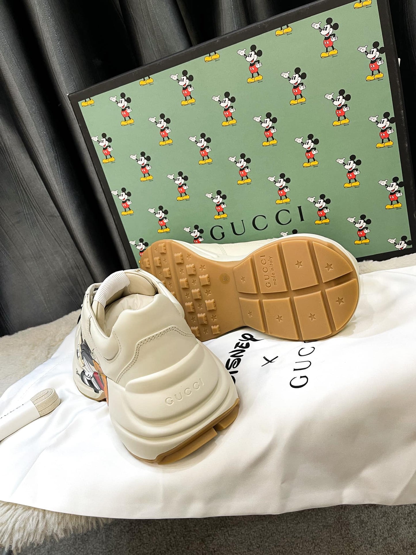 Giày Gucci Nam Mickey