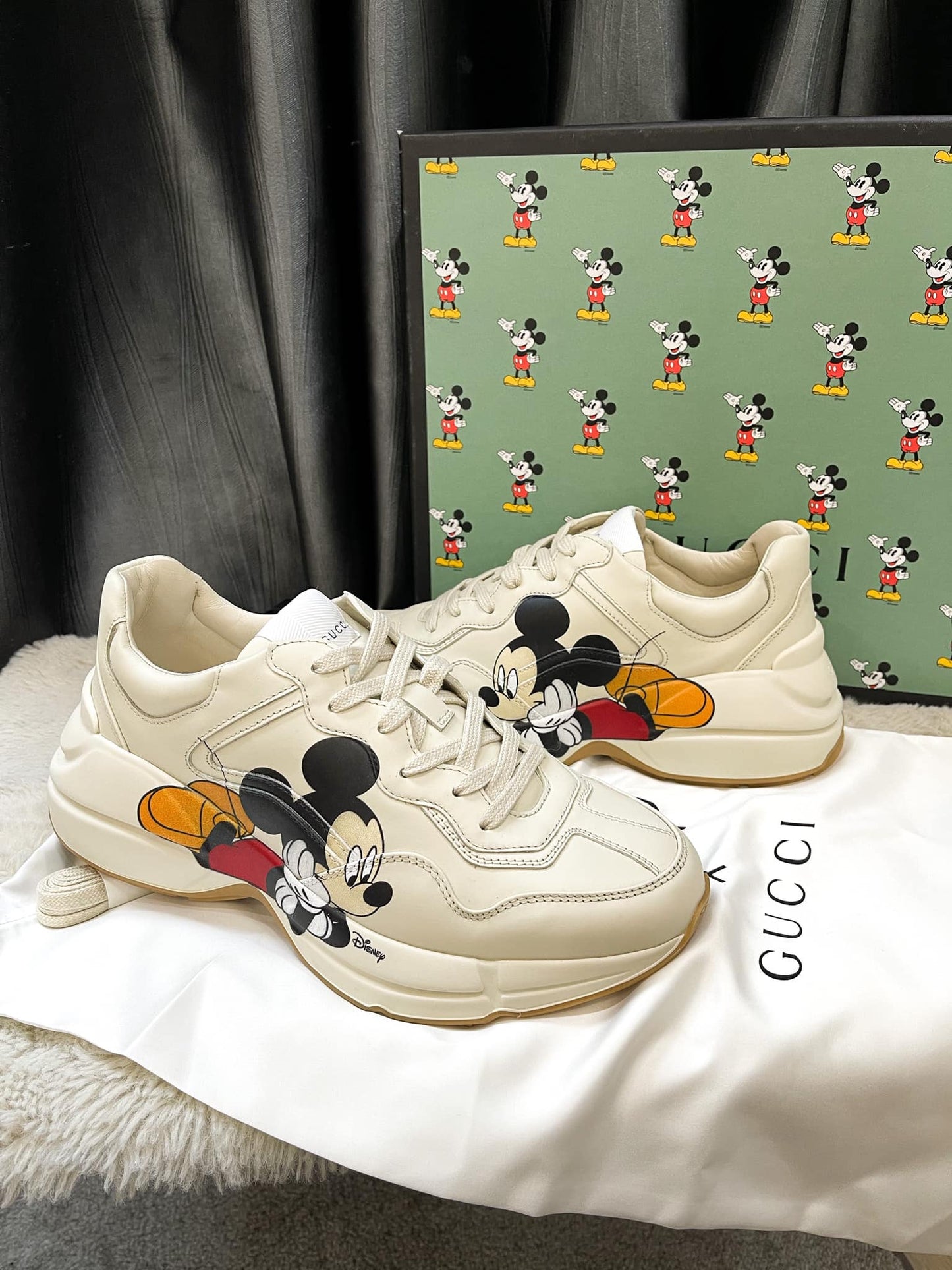 Giày Gucci Nam Mickey