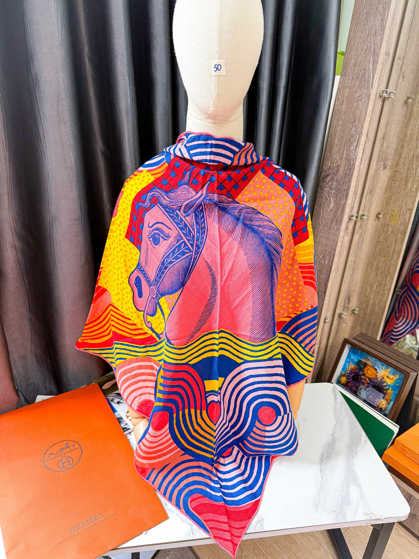 Khăn Lụa Hermes New HN50 5/11