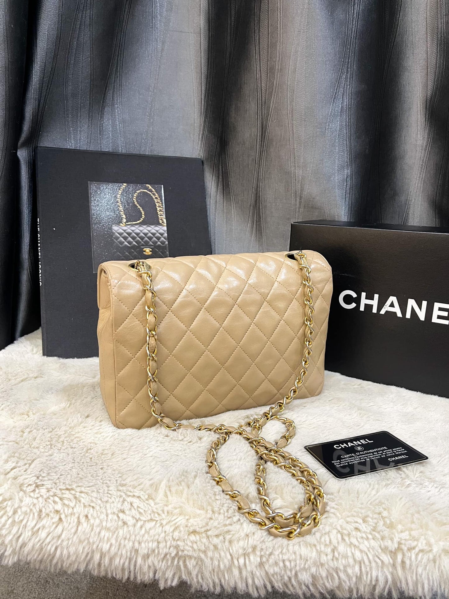 Chanel Half Moon Begie