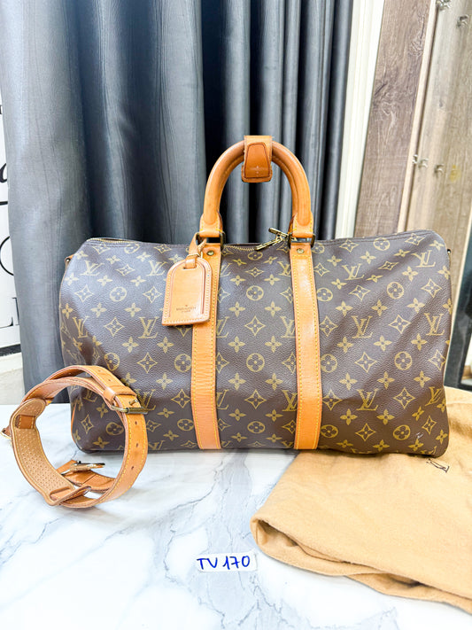 A A LV Keepall 45 Bản Strap TV170