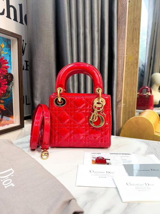 Dior Lady Mini Đỏ