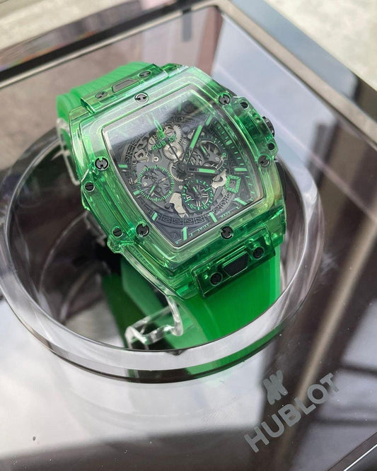 Đồng Hồ Hublot Spirit Of Bigbang Sapphire Green Saxem 42mm