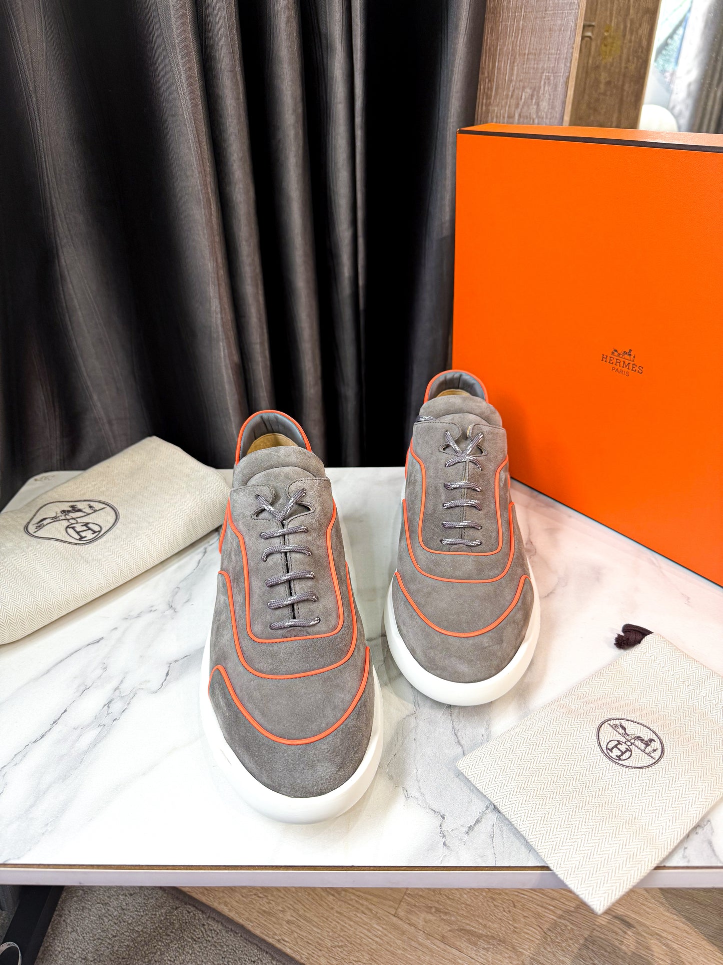 Giày Hermes Nam New Size 39