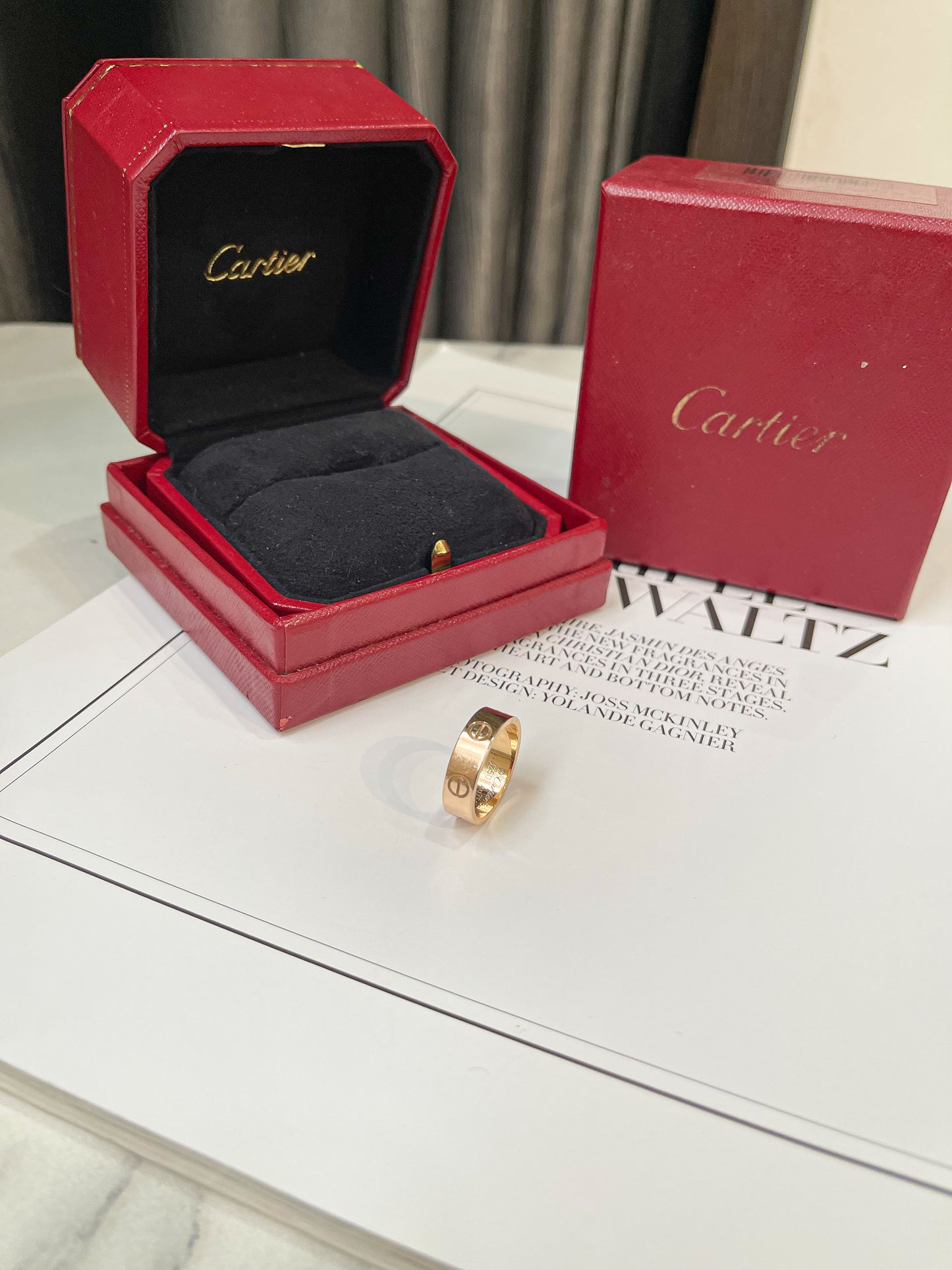 Nhẫn Cartier Size 53