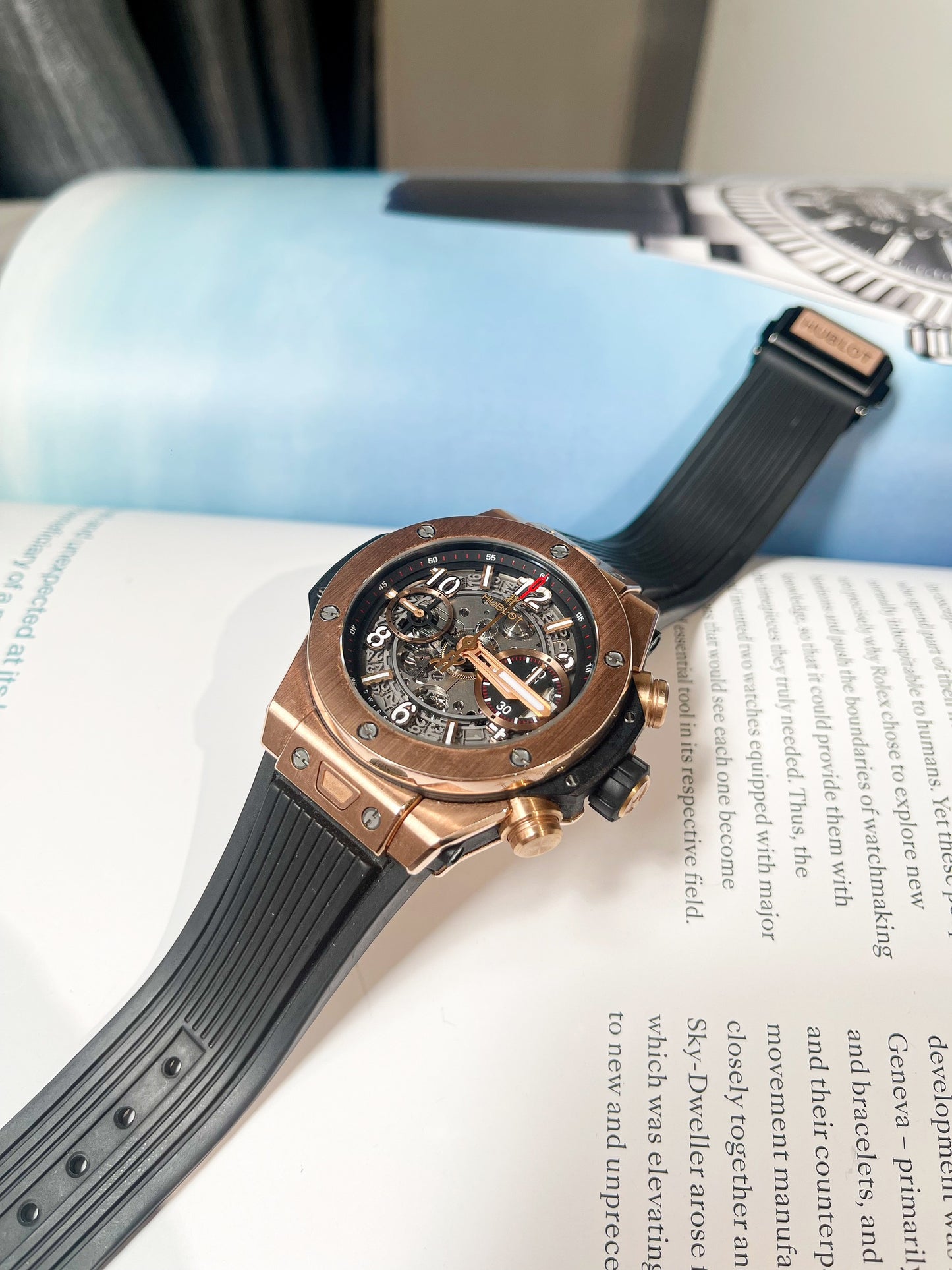 Đồng Hồ Hublot Bigbang Unico King Gold Size 42mm