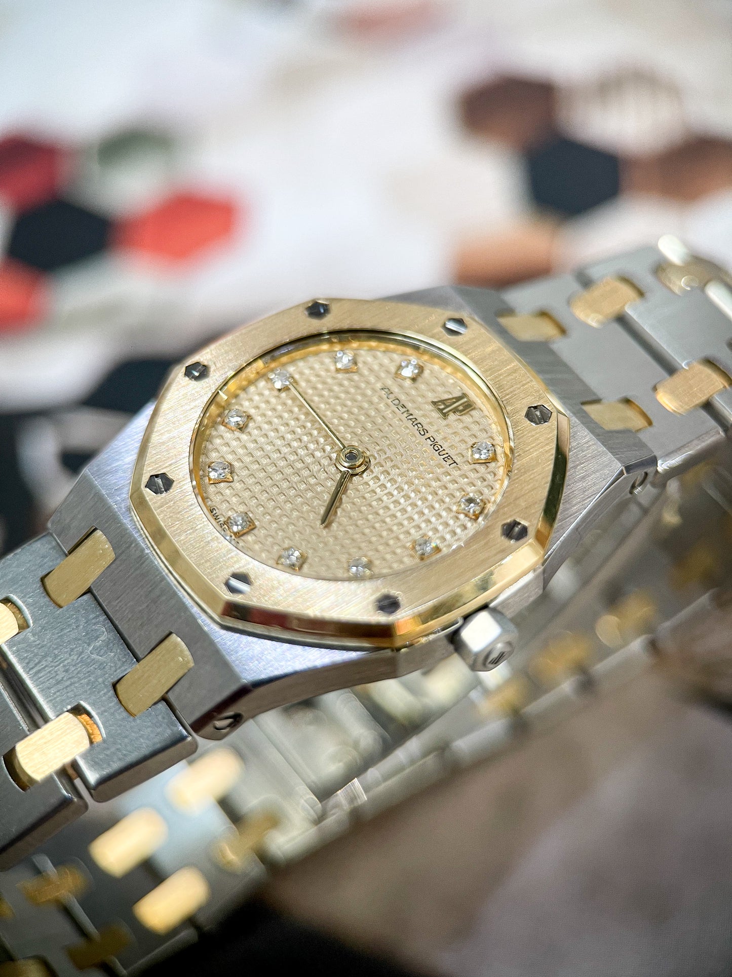 Đồng Hồ Audemars Piguet 25mm Demi Gold