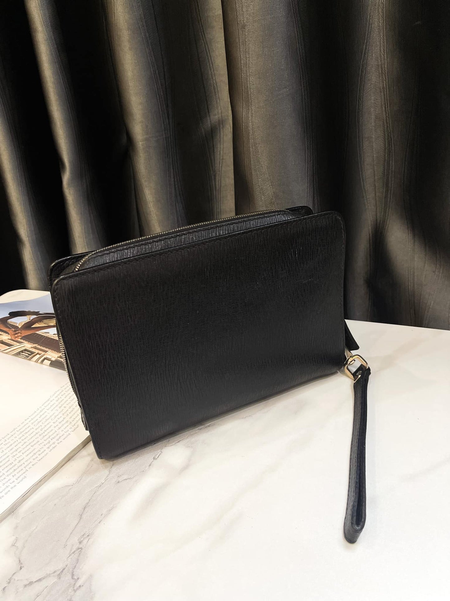 Salvatore Clutch Nam Đen