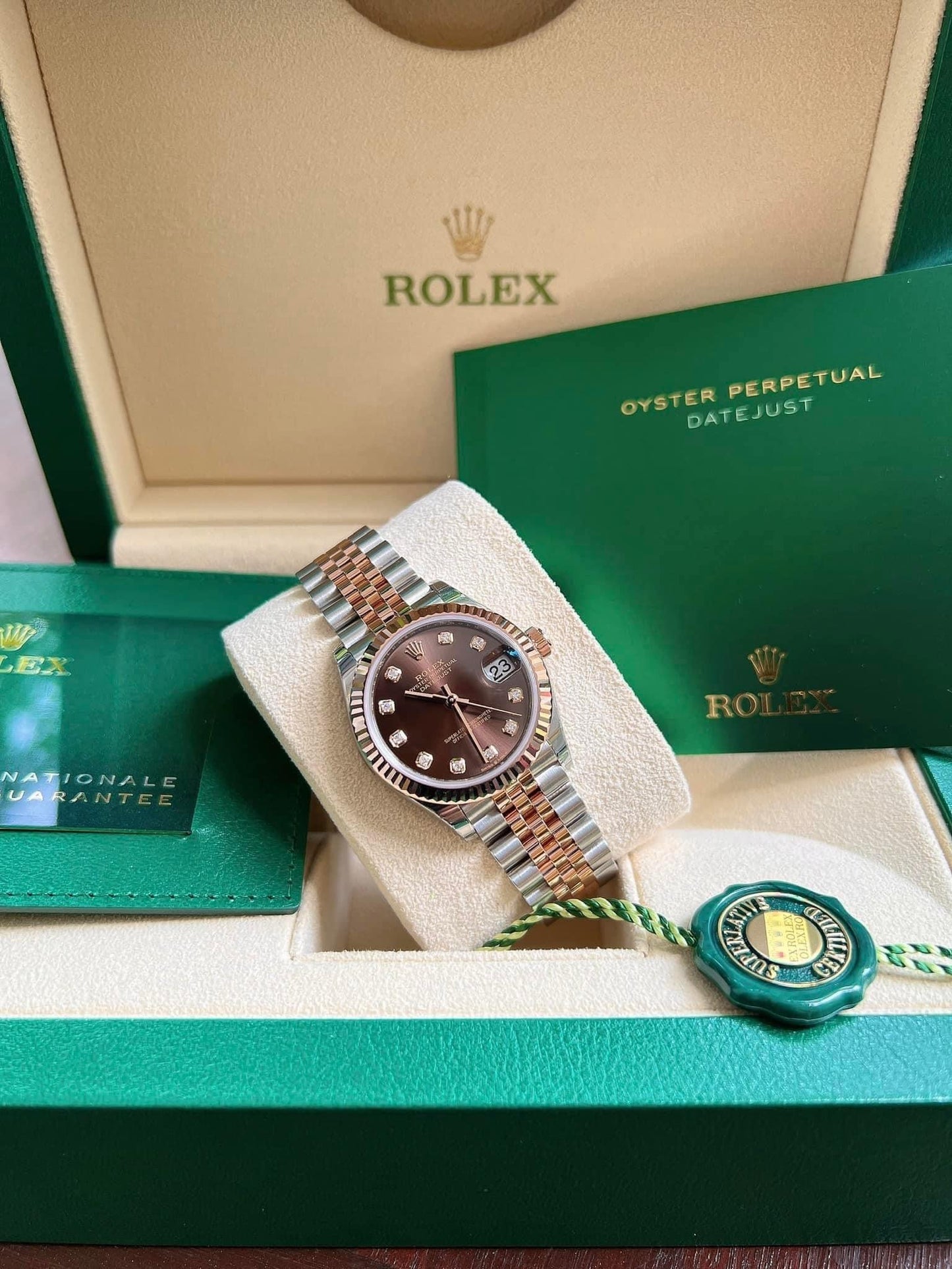 Đồng Hồ Rolex DateJust 278271 Chocolate size 31mm