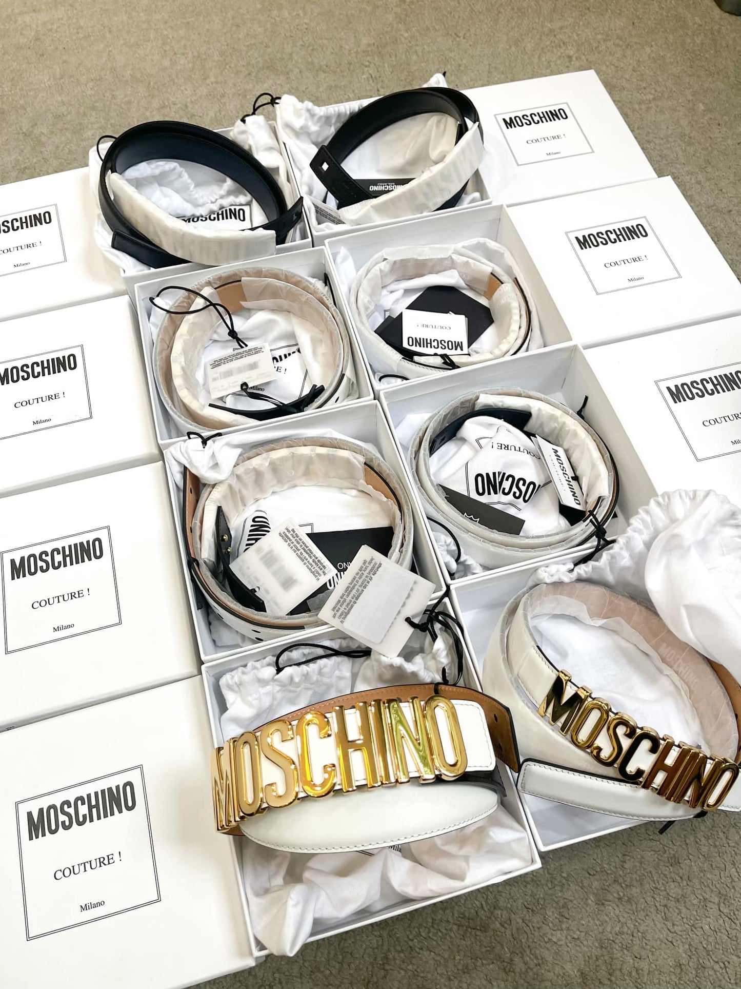 Thắt Lưng Moschino Bản 2.5cm