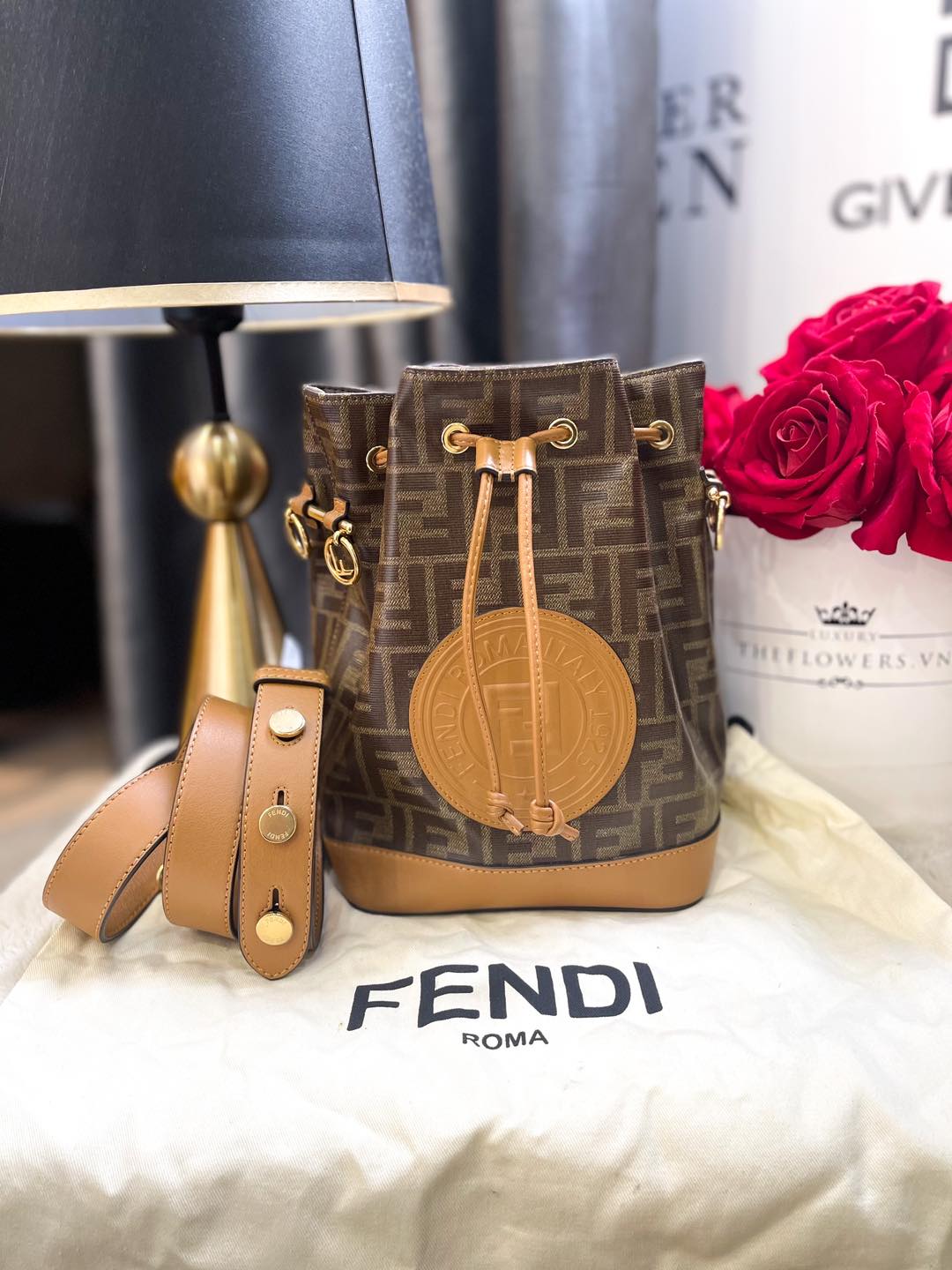 Bucket Fendi Màu Nâu