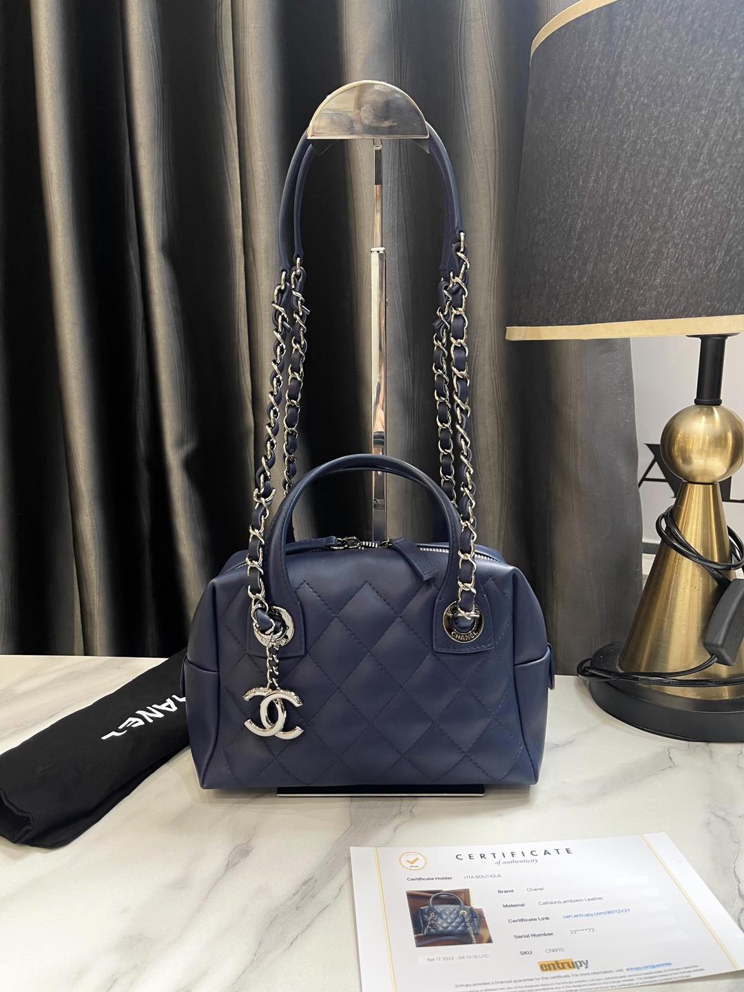 Handbag Chanel Xanh