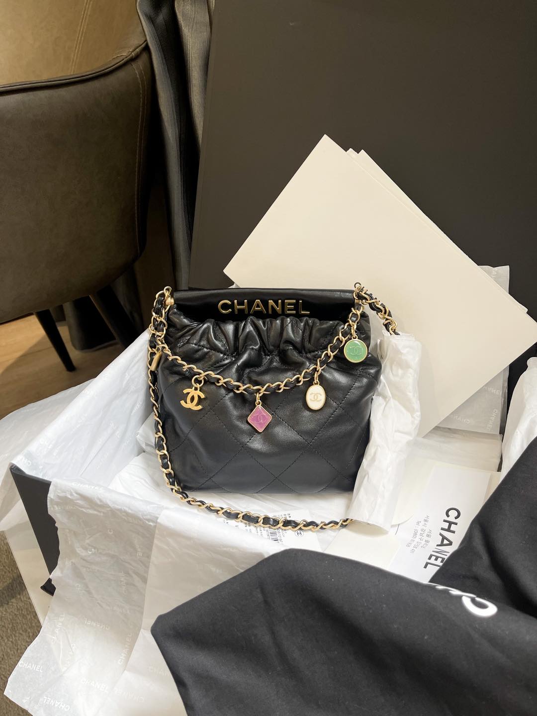 Chanel Hobo Charm Hot Hit