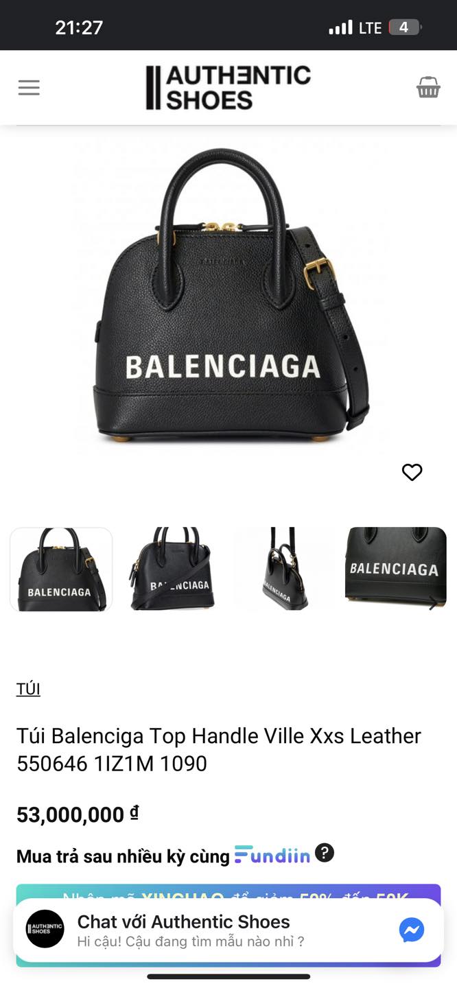 Túi Balenciaga Ville