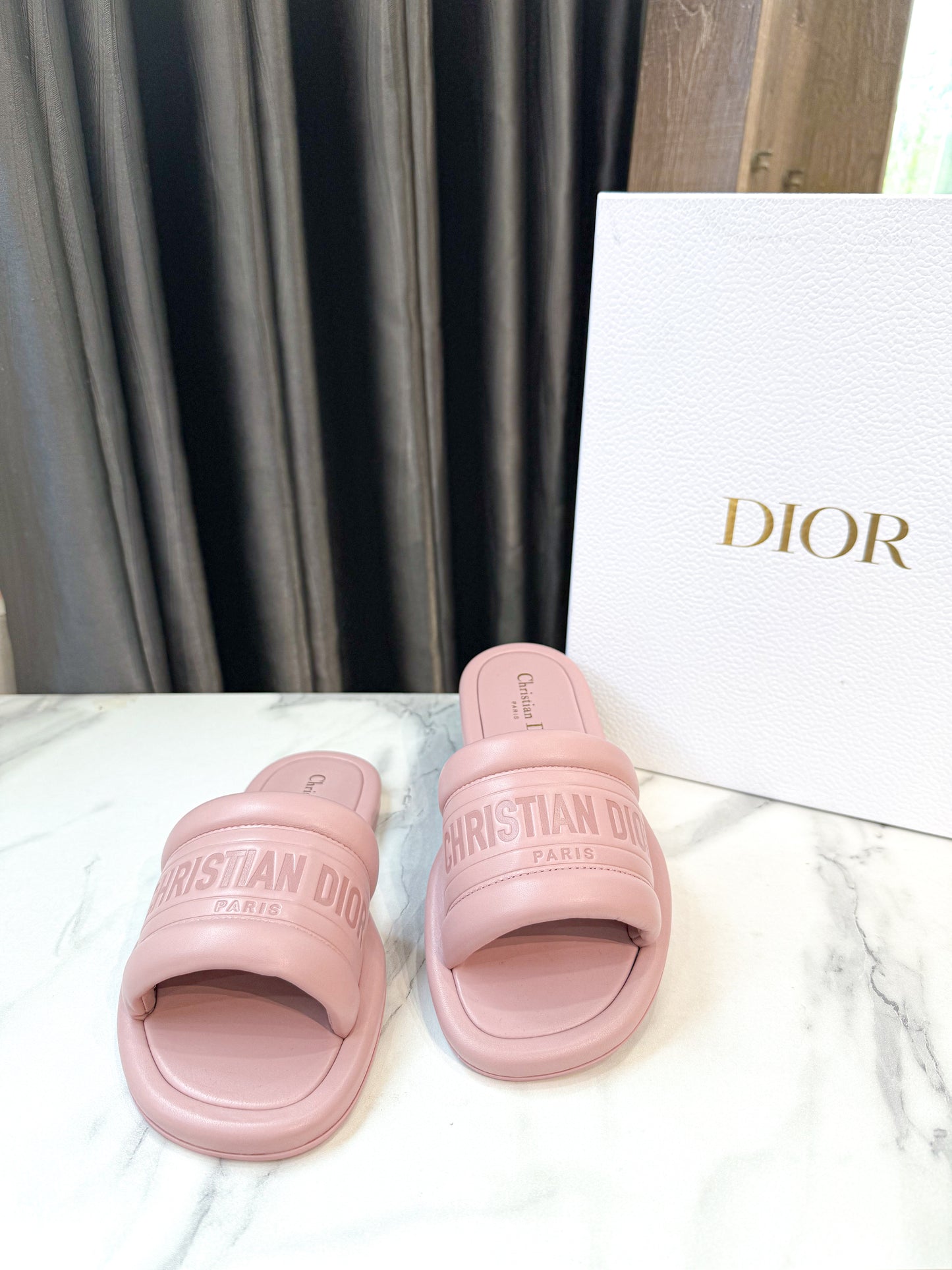 Dép Dior Hồng New Size 36.5