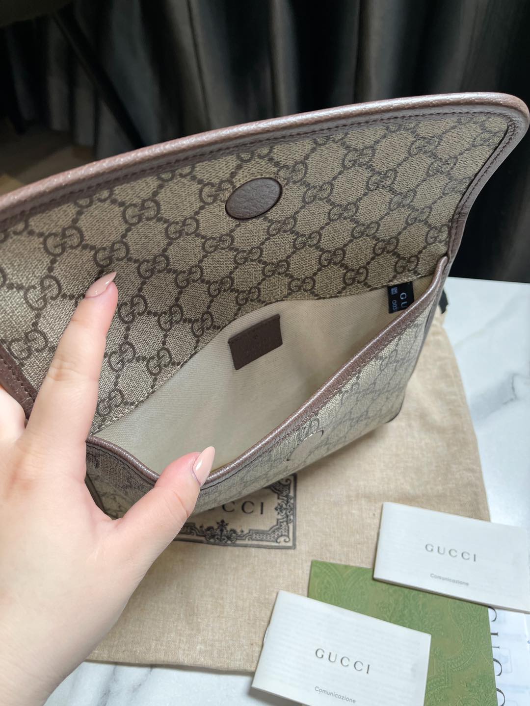 Beltbag Gucci Canvas Hoạ Tiết GG