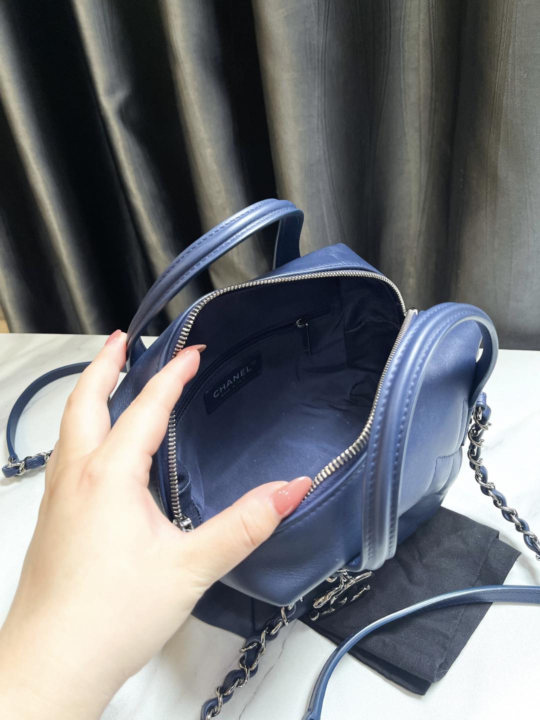 Handbag Chanel Xanh