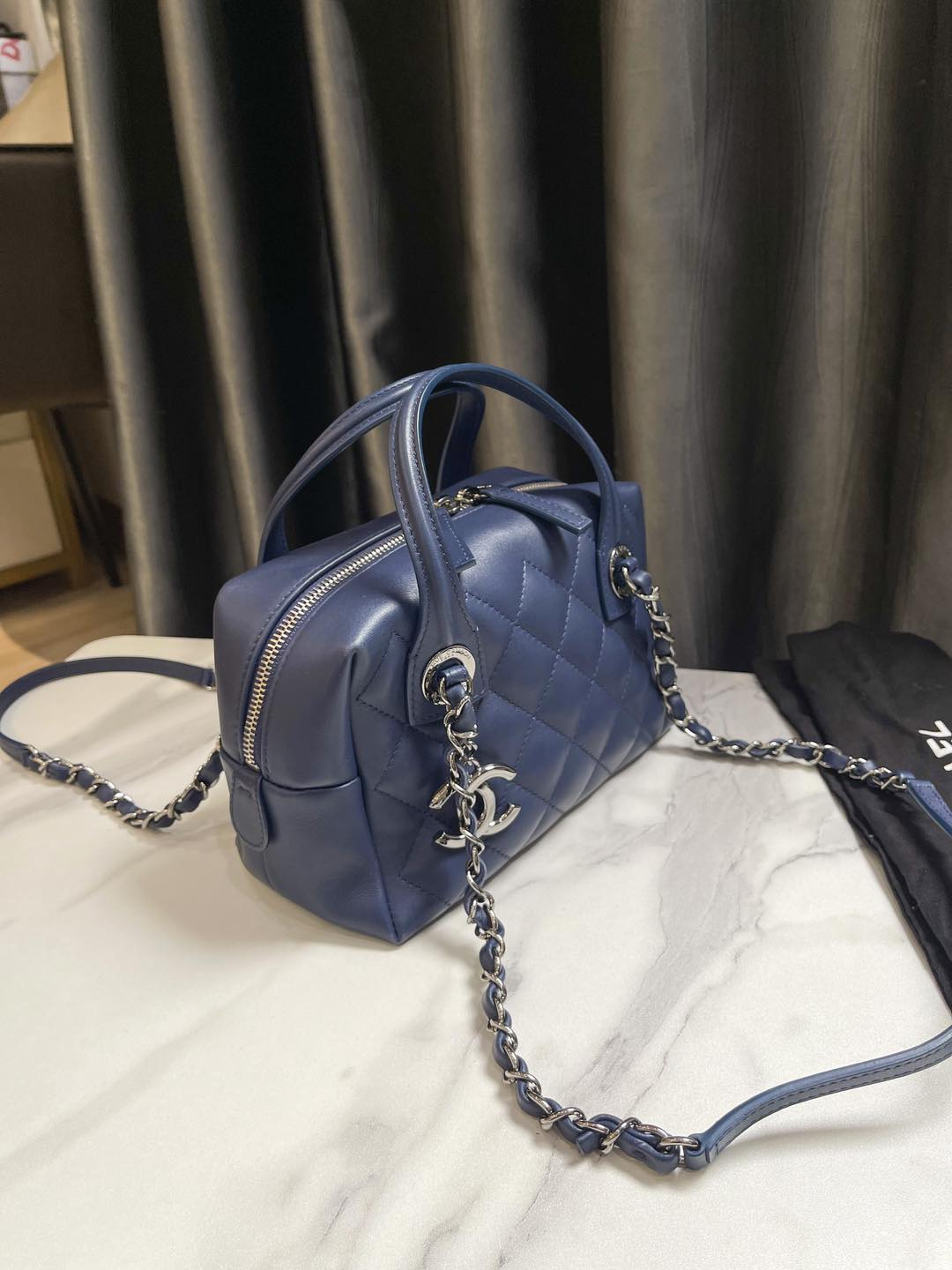 Handbag Chanel Xanh