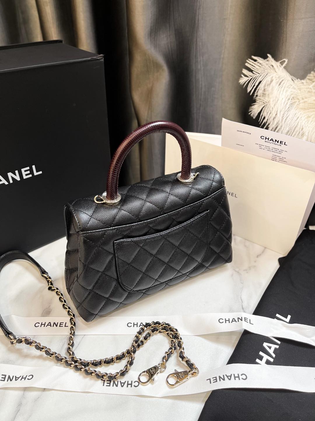 Chanel Coco 9.5 Quai Thằn Lằn