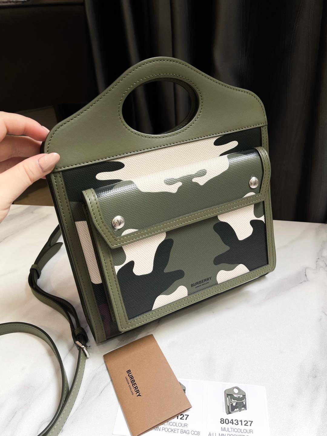 Mini BBR Canvas Camouflage Pocket Bag