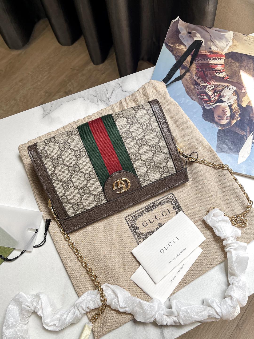 Túi Gucci Ophidia Mini Shoulder