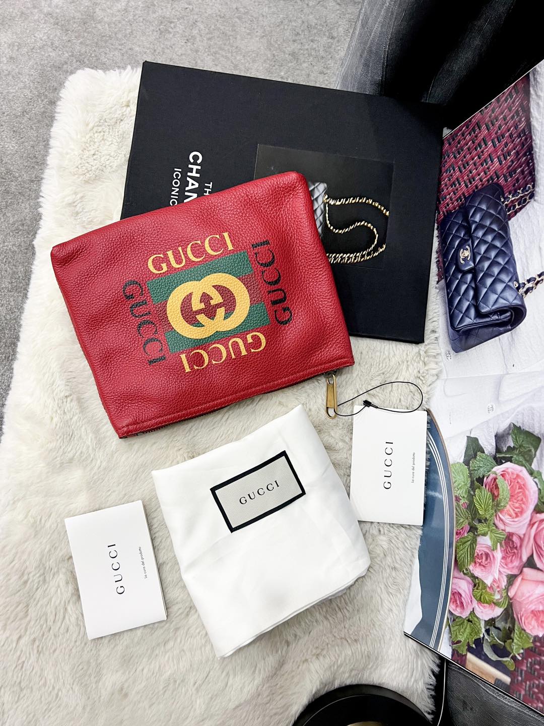 Gucci Clutch Đỏ