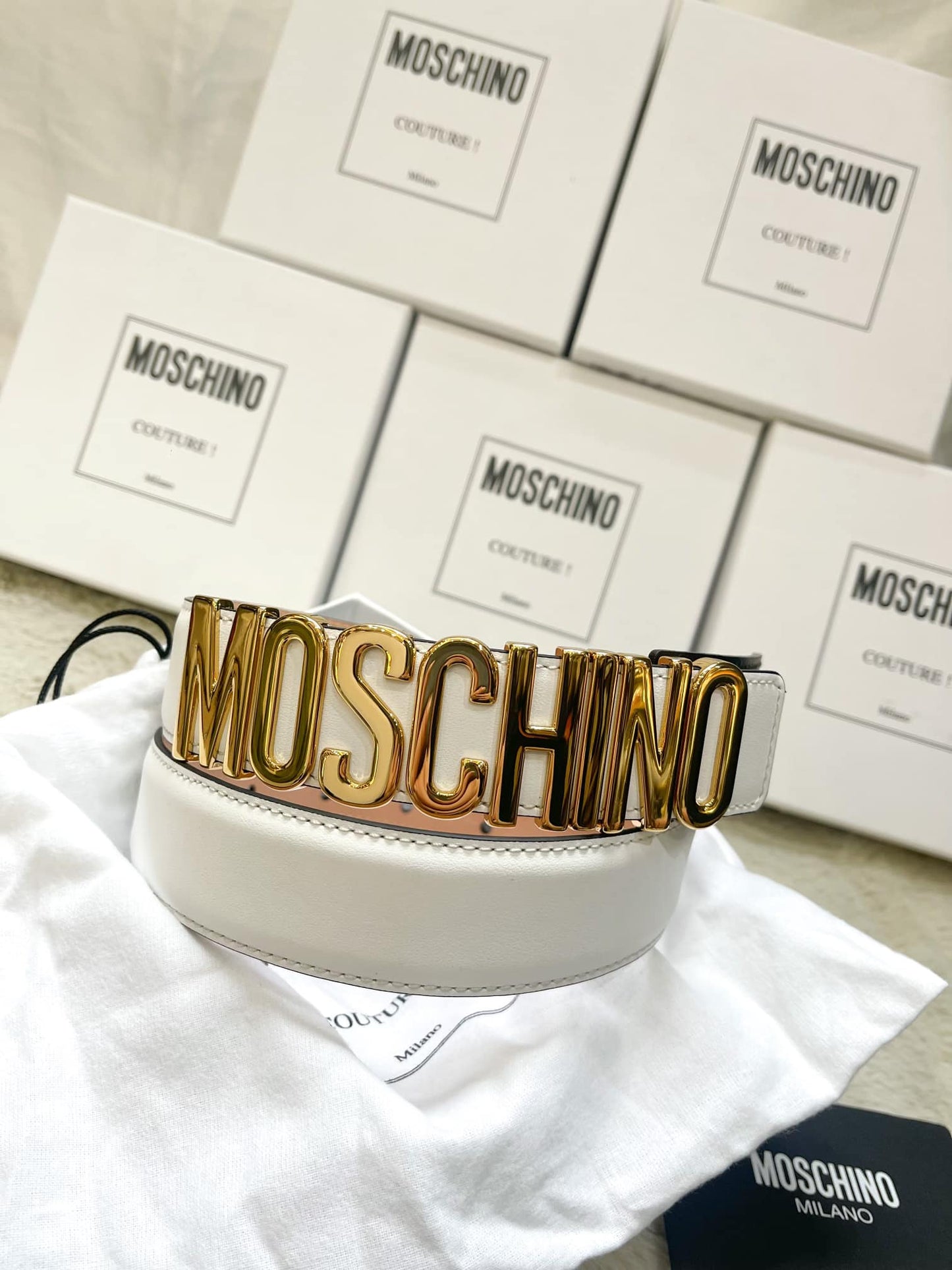 Thắt Lưng Moschino Bản 3.5cm