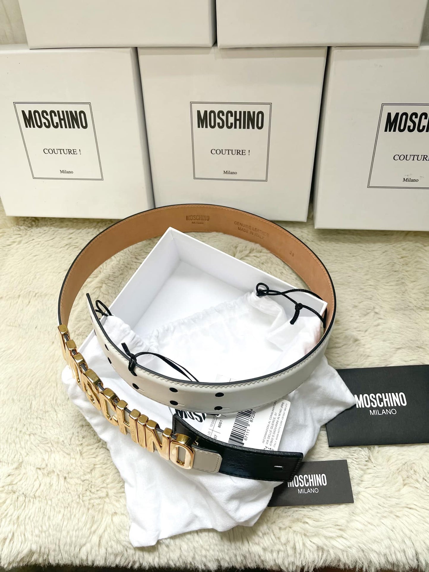 Thắt Lưng Moschino Bản 3.5cm