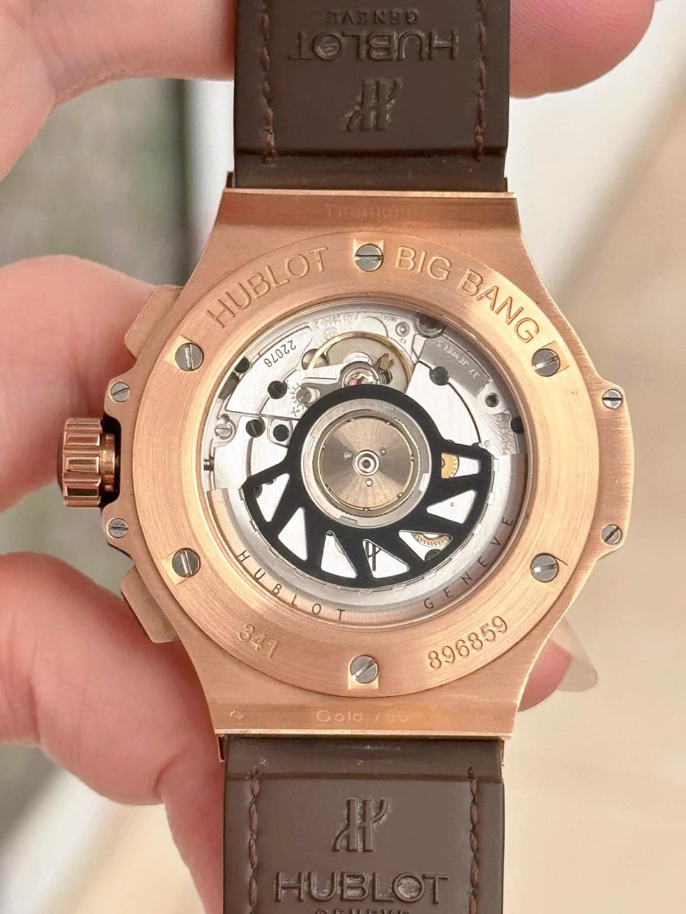 Đồng Hồ Hublot Bigbang 41mm Rose Gold Brown