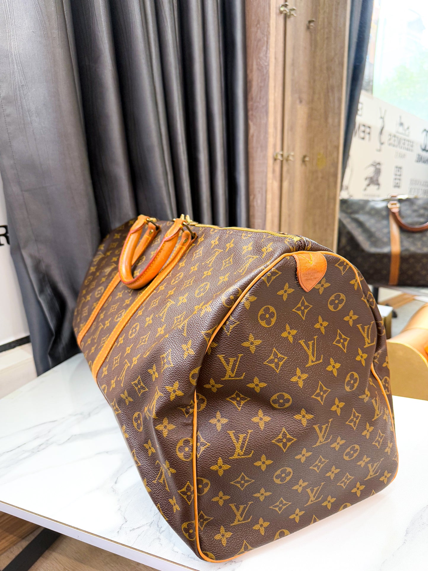 A LV Keepall 55 Mono