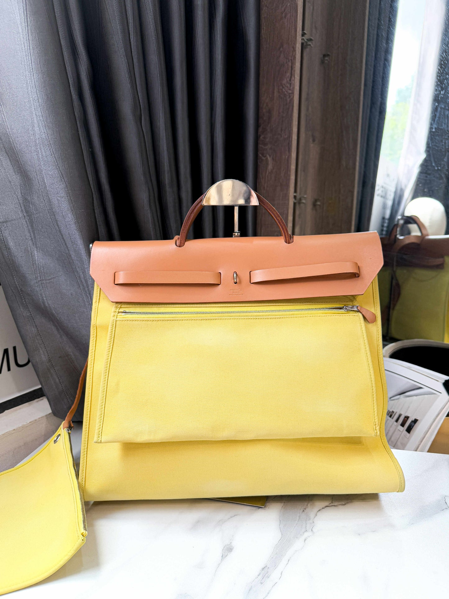 A Hermes Herbag Size 39
