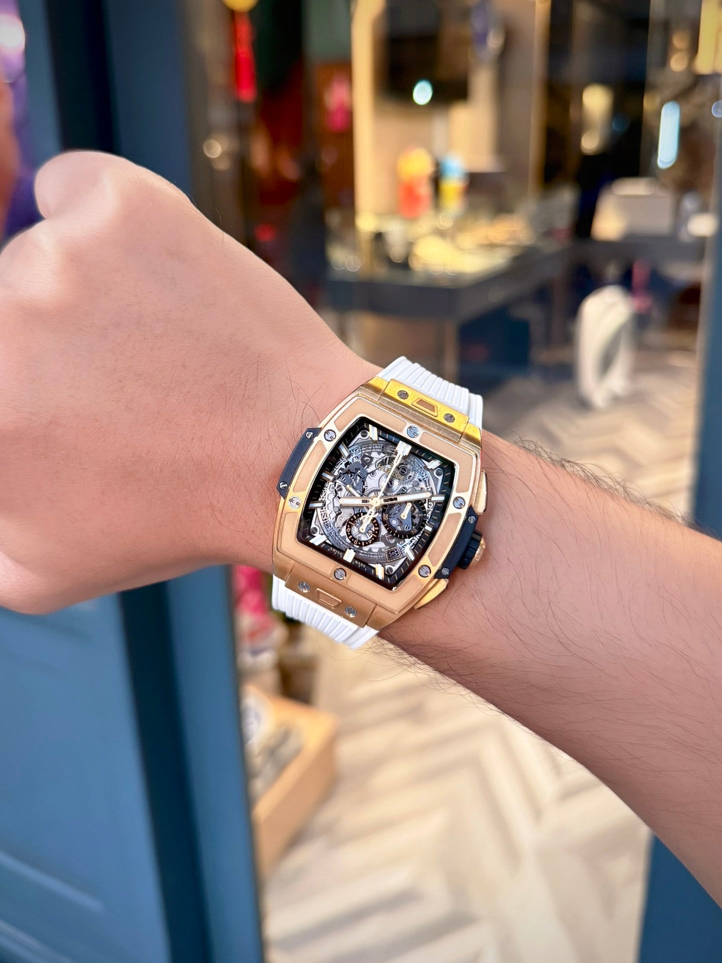 Đồng Hồ Hublot Spirit Of Bigbang Yellow Gold 42mm