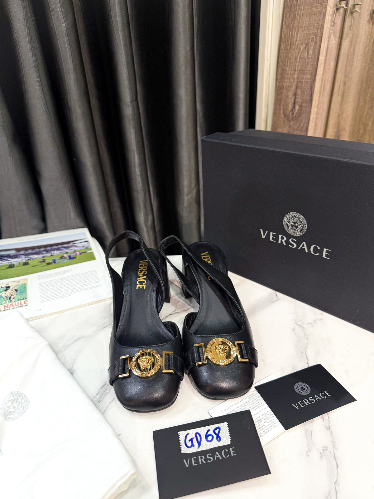 Slingback Versace Size 35 GD68