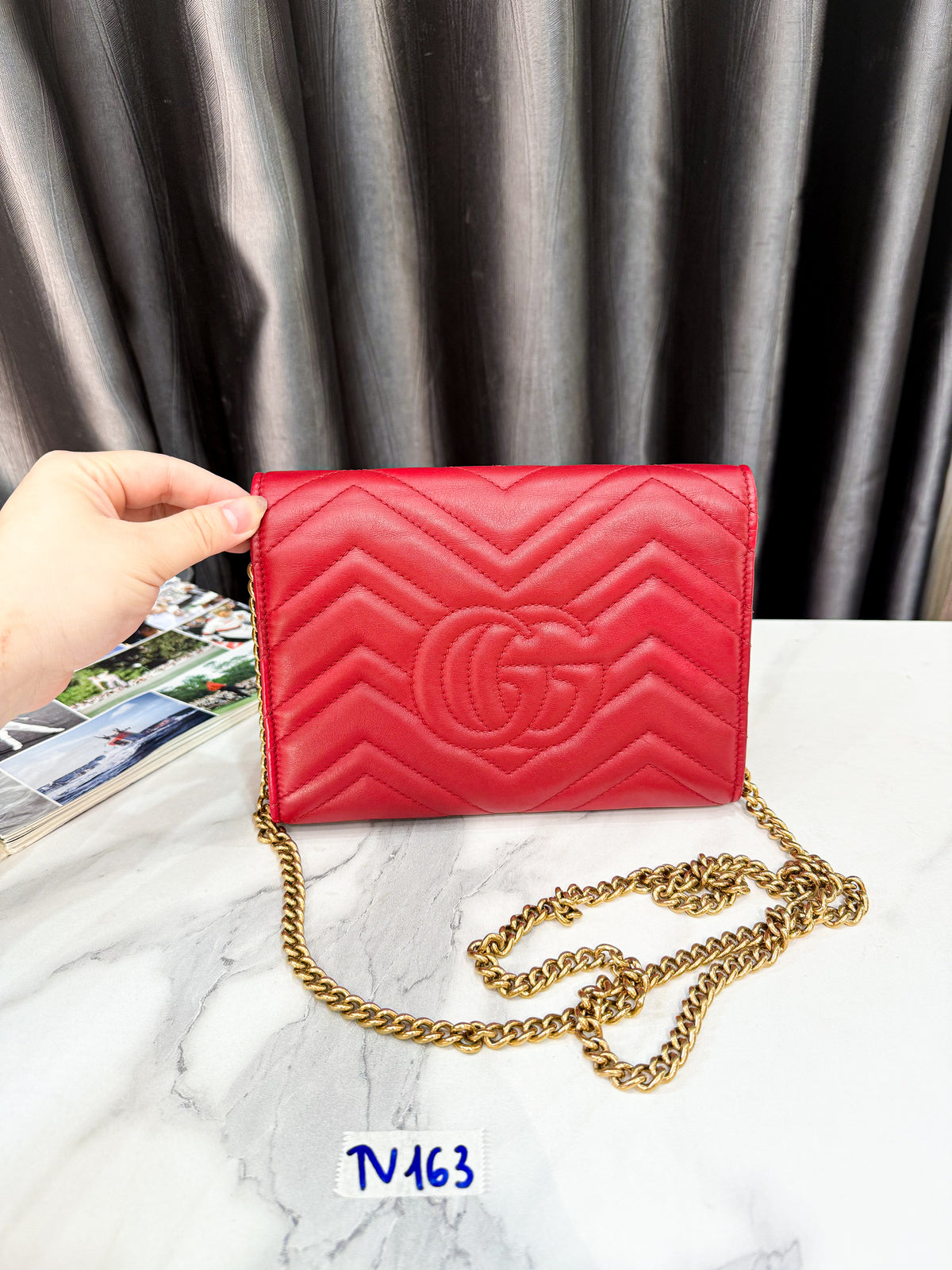 A A Gucci Marmont Crossbody TV163