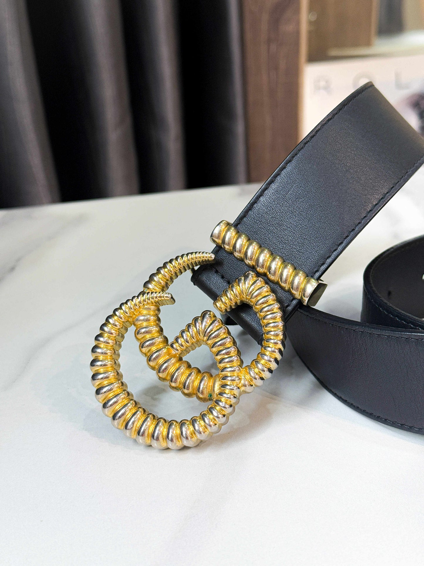 Belt Gucci Size 70 Bản 3.5cm Used