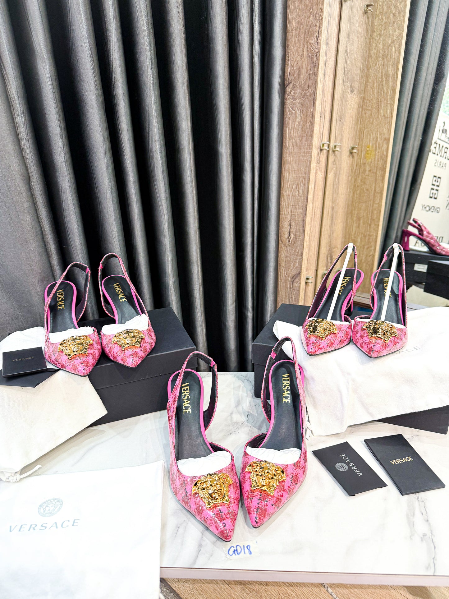 Slingback Versace New Size 36-37 GD18