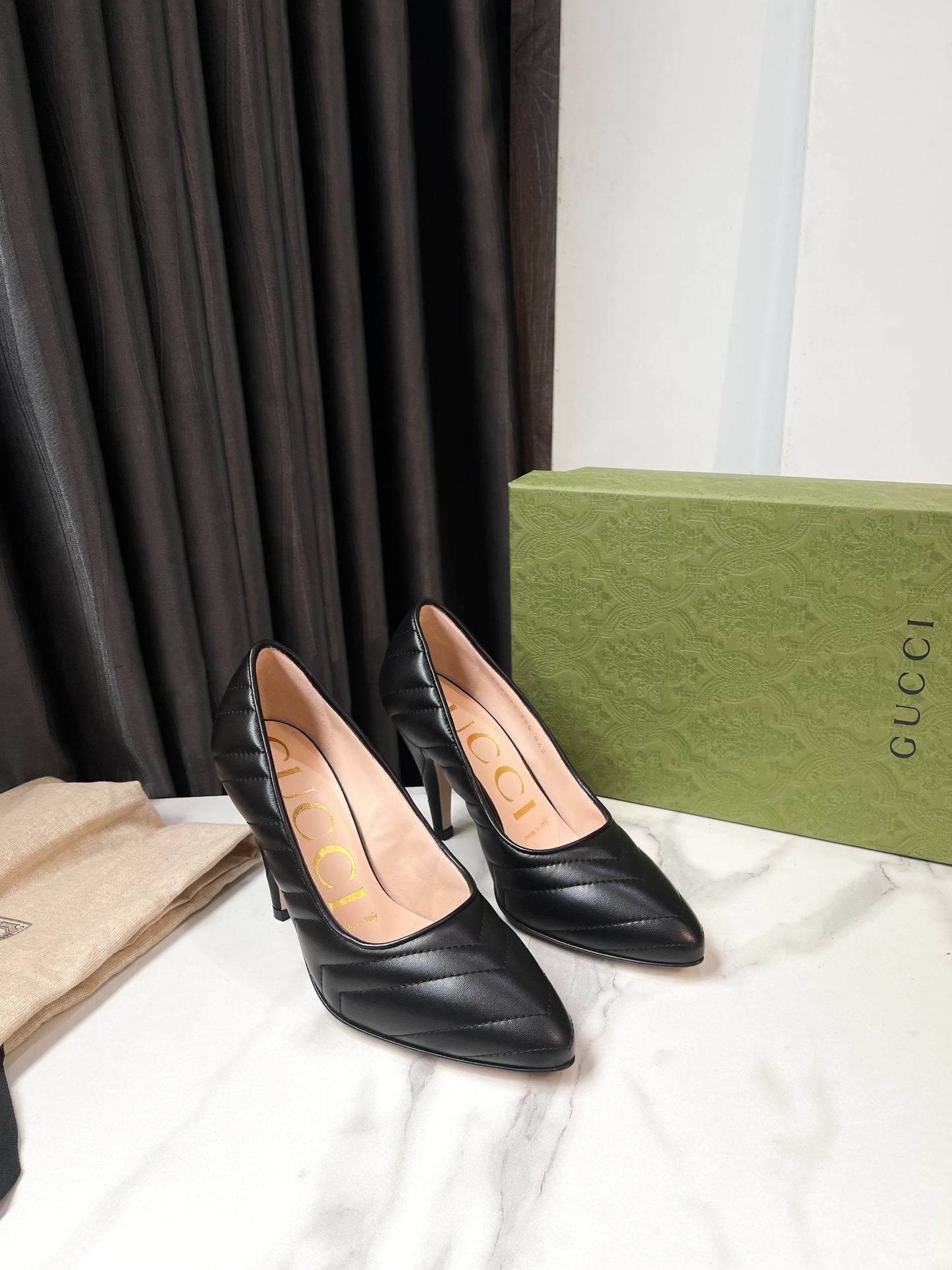 Giày Cao Gót Gucci New Size 35.5