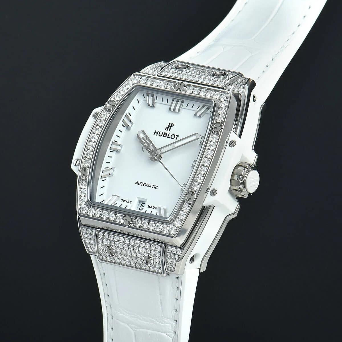 Đồng Hồ Hublot Spirit Of Bigbang Titanium White Pave 39mm