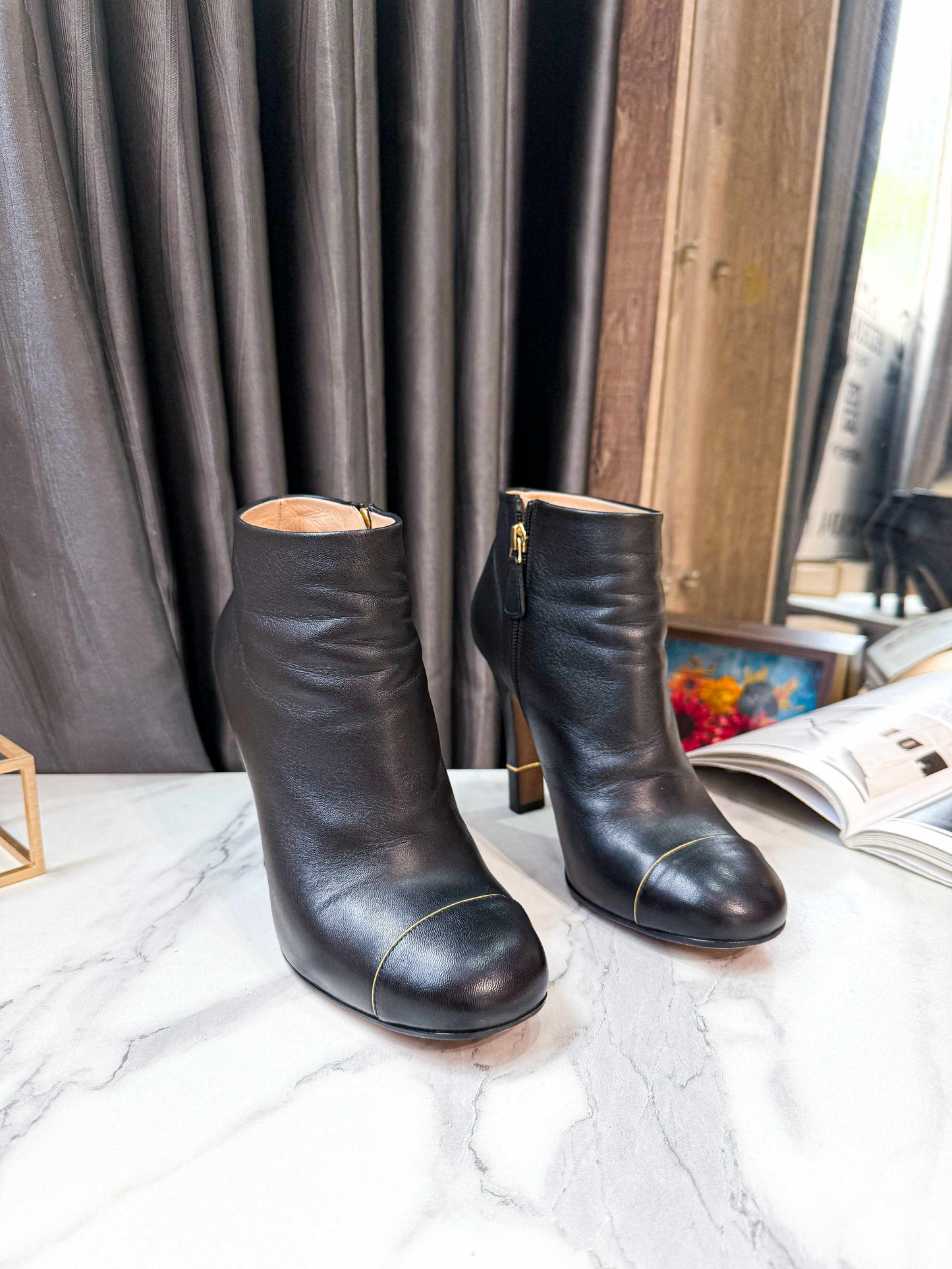 Boot Chanel Used Size 37.5