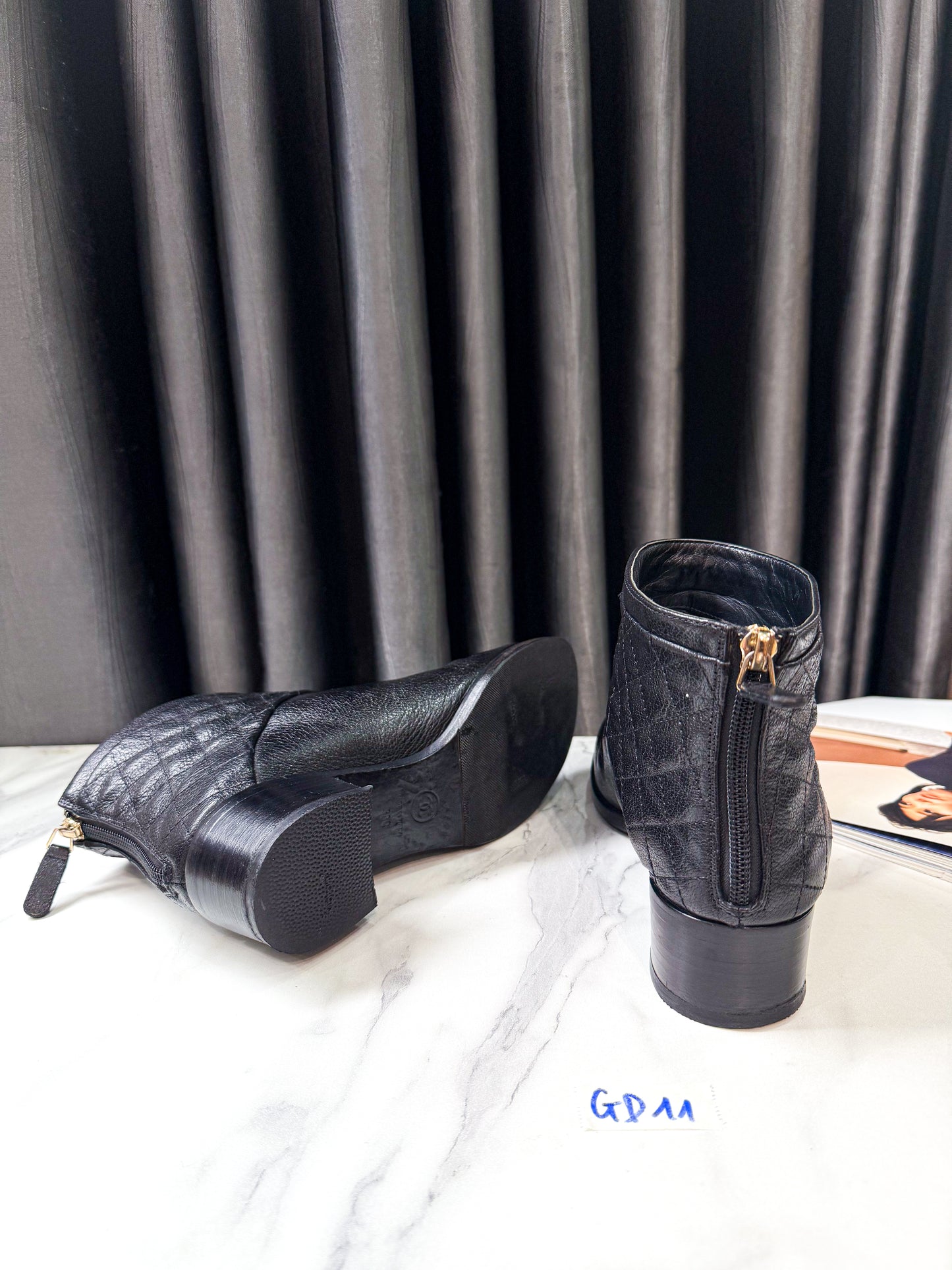 Boot Chanel Used Size 38c GD11