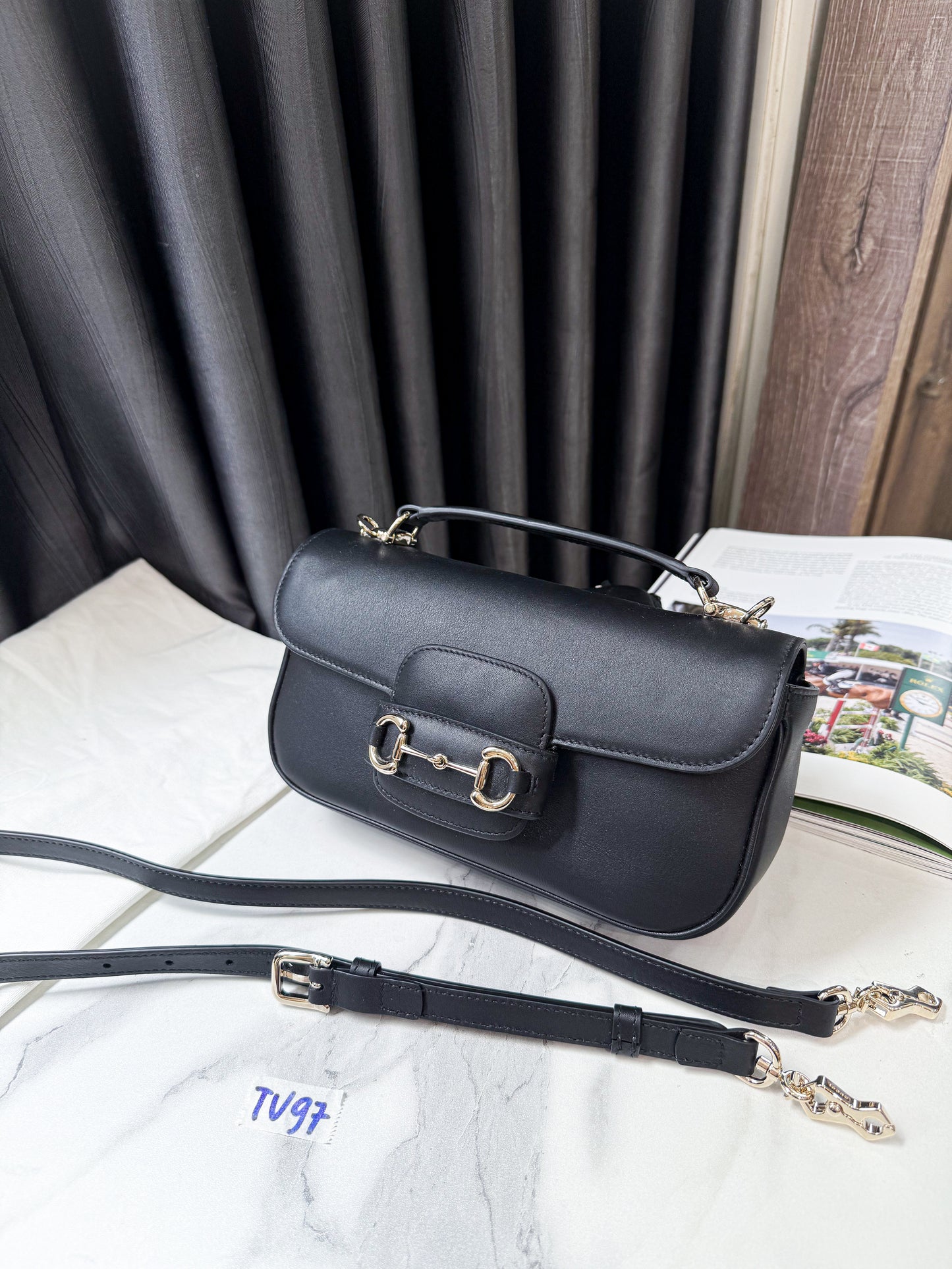 A A Gucci 1955 Handle New TV97